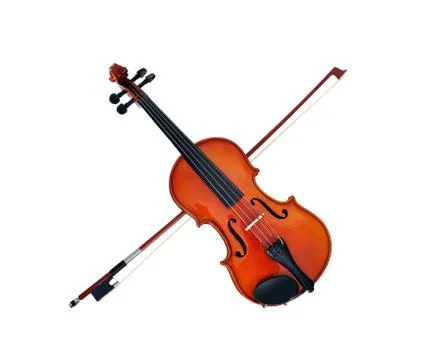 Violon with fiddlestick Foto stock