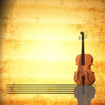 Violoncello isolated under the white background Stock Illustration