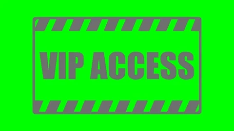 Vip access badge white flash light aniamtion Stock-Footage 348521737