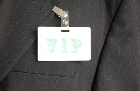 Vip badge Stock Photos