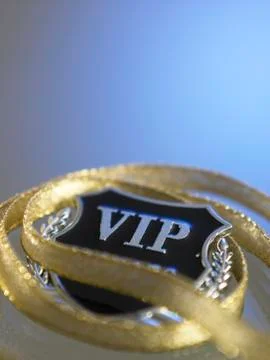 Vip badge Stock Photos
