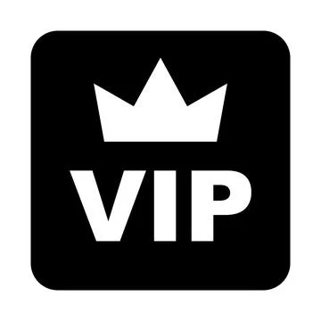 VIP box icon. Very Important Person sign. Vector. Stock Illustration