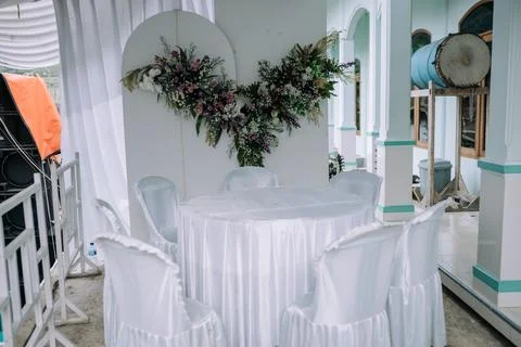 VIP Buffet Table Stock Photos