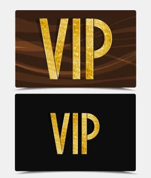 V.I.P Card Stock Illustration