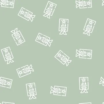 Vip card line vector seamless pattern line Stock Illustration