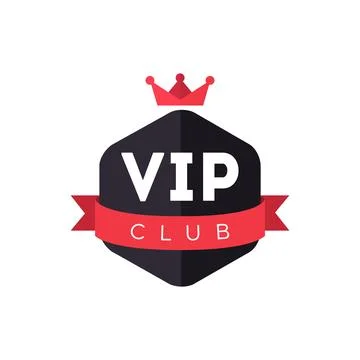 Vip club vector logo Stock Illustration