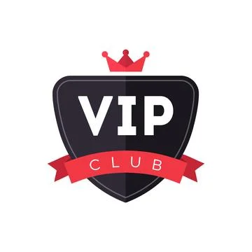 Vip club vector logo Stock Illustration