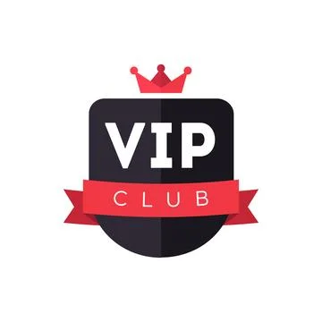 Vip club vector logo Stock Illustration