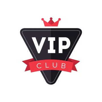 Vip club vector logo Stock Illustration