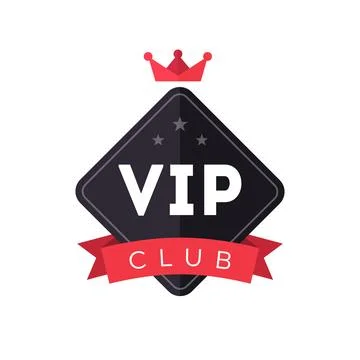 Vip club vector logo Stock Illustration
