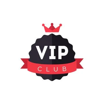 Vip club vector logo Stock Illustration