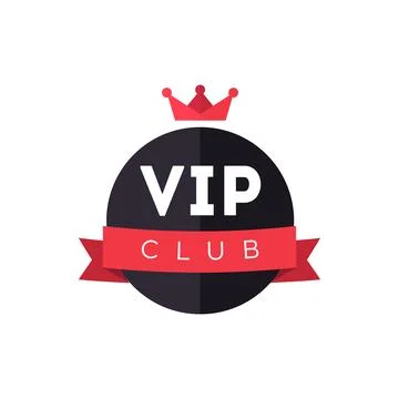 Vip club vector logo Stock Illustration