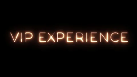VIP Experience Neon Sign Vidéo 287407001