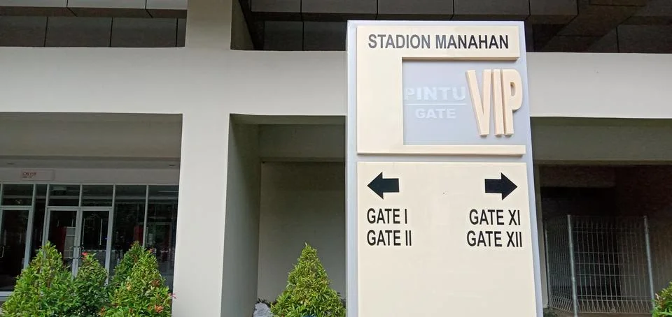VIP Gate Sign Stock Photos