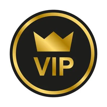 VIP icon vector for graphic design, logo, website, social media, mobile app, Stock-Illustration