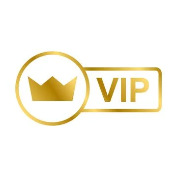 VIP icon vector for graphic design, logo, website, social media, mobile app, Stock-Illustration