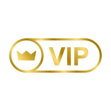 VIP icon vector for graphic design, logo, website, social media, mobile app, Stockillustratie