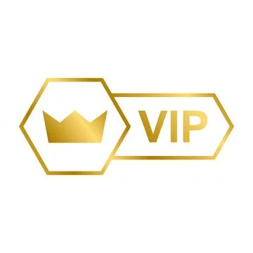 VIP icon vector for graphic design, logo, website, social media, mobile app, Stock Illustration