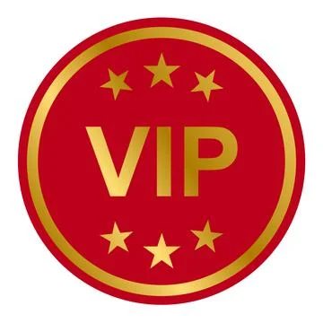 VIP icon vector for graphic design, logo, website, social media, mobile app, Stock Illustration