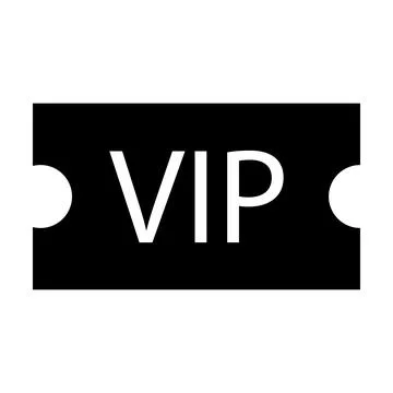 VIP icon vector for graphic design, logo, website, social media, mobile app, Stock-Illustration