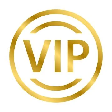 VIP icon vector for graphic design, logo, website, social media, mobile app, Stock Illustration
