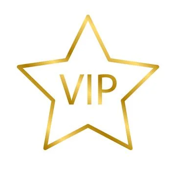 VIP icon vector for graphic design, logo, website, social media, mobile app, Stock Illustration