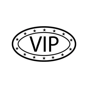 VIP icon vector for graphic design, logo, website, social media, mobile app, Stock Illustration