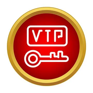 Vip key offering exclusive access to premium services Stock Illustration