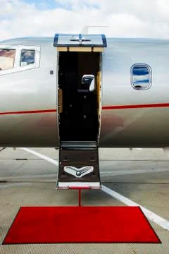 VIP Private Jet Foto stock