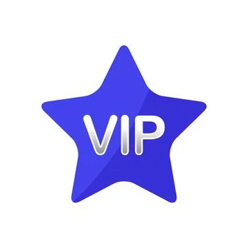 VIP star icon Stock-Illustration