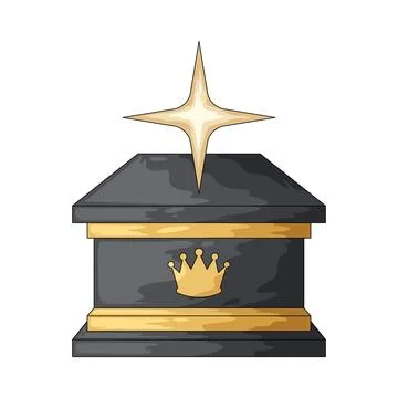 VIP star illustration Stock-Illustration