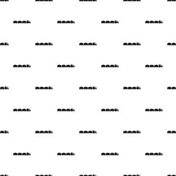 VIP train pattern seamless Stock Illustration
