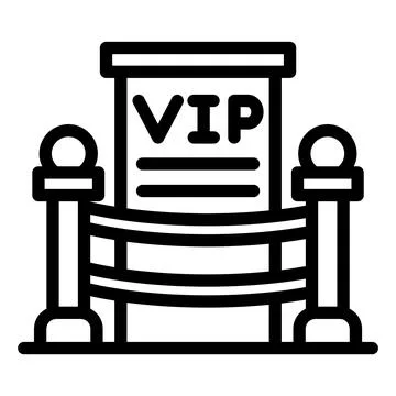 Vip Vector Icon Design Illustration Stock Illustration