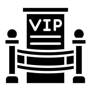Vip Vector Icon Design Illustration Stock Illustration