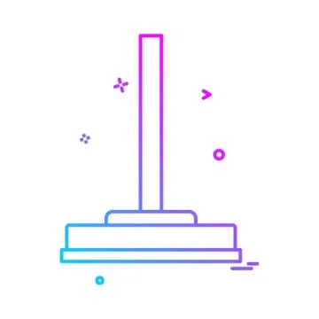 Viper icon design vector 스톡 일러스트