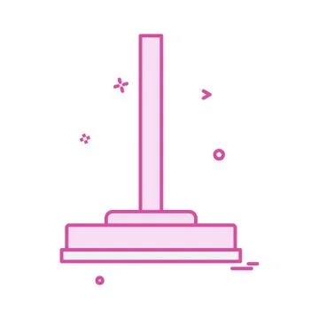 Viper icon design vector Stock Illustration