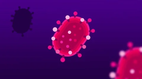 Viral Attack Simulation Stock Footage 335639501