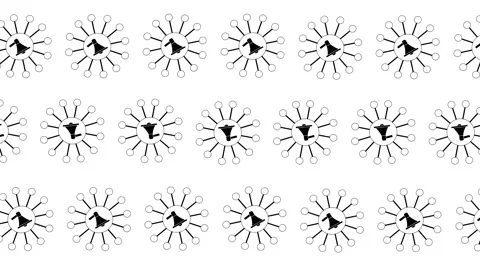 Viral Content outline icon Stock Footage 160324955