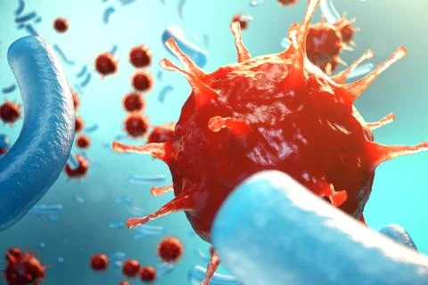 Viral hepatitis infection causing chronic liver disease. Hepatitis viruses Stock Illustration