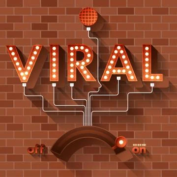 VIRAL Stock Illustration
