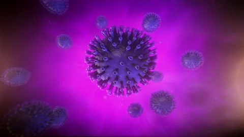 Viral Particles Stock-Footage 241042602