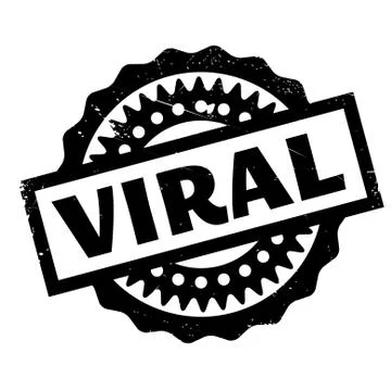 Viral rubber stamp Stock Illustration