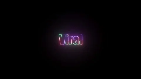 Viral Text Animation Stock Footage 324811715
