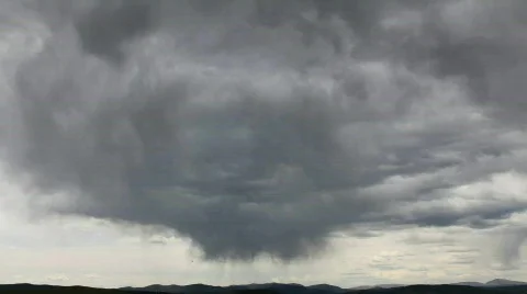 Virga rain Stockbeeldmateriaal 511589