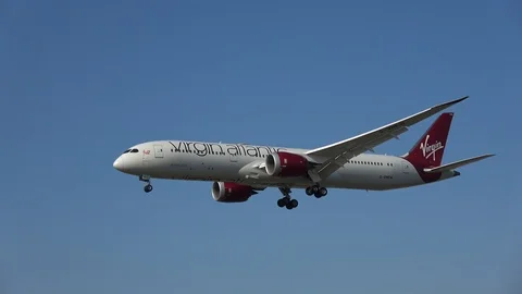 Virgin 787 Stock Footage 115351316