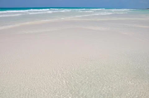Virgin beach Stock Photos