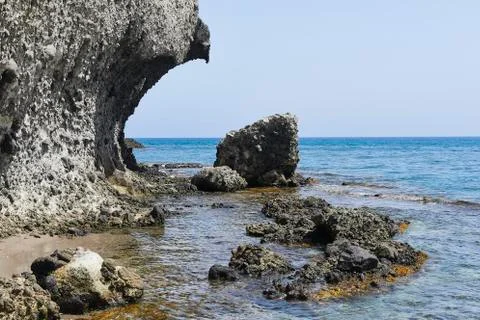 Virgin cliffs Stock Photos