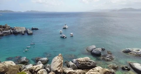 Virgin Gorda, BVI - The Baths 02 Stock Footage 79134155
