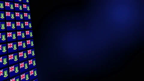 Virgin Islands Flag Animated Background ... | Stock Video | Pond5
