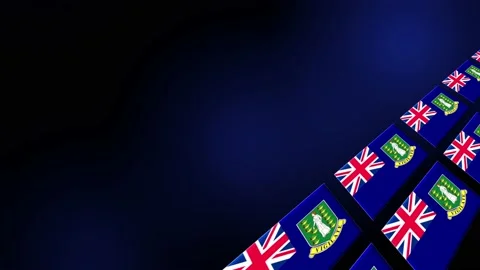 Virgin Islands Flag Animated Background ... | Stock Video | Pond5
